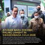 Presiden Joko Widodo (Jokowi) menargetkan Indonesia akan mencapai swasembada gula untuk kebutuhan konsums paling lambat 2028 mendatang.
