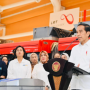 Presiden Jokowi Resmikan LRT