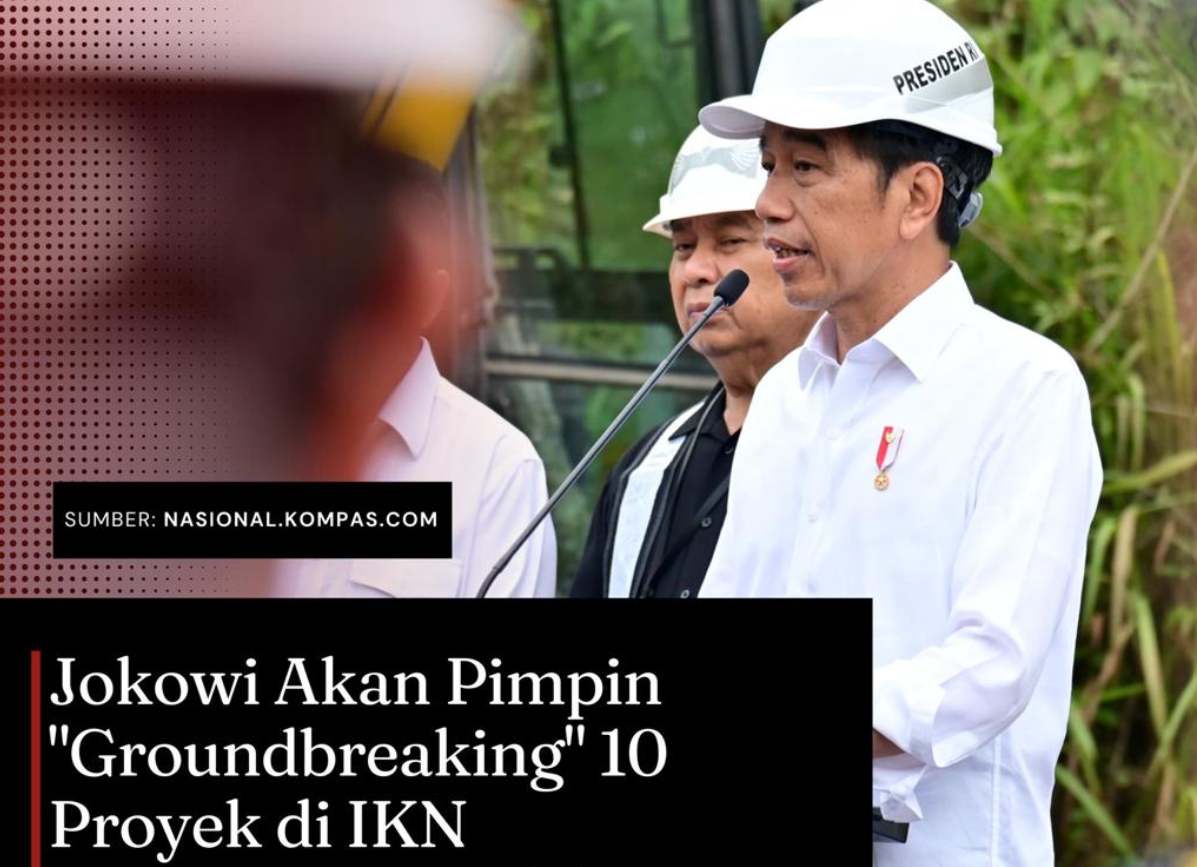 Jokowi Akan Pimpin "Groundbreaking"