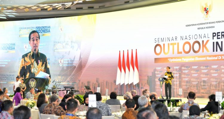 Presiden Jokowi Songsong Ekonomi Nasional 2024