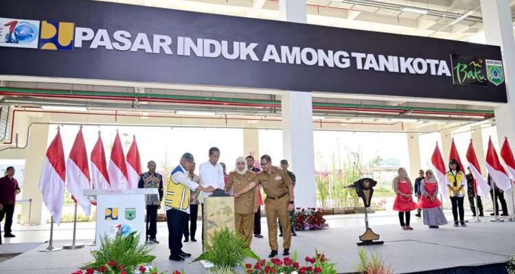 Jokowi Bangun Pasar Tradisional Terbesar di Indonesia