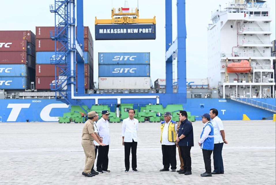 Diresmikan Presiden Jokowi, Makassar New Port Siap Jadi Hub Logistik Terbesar di Indonesia Timur