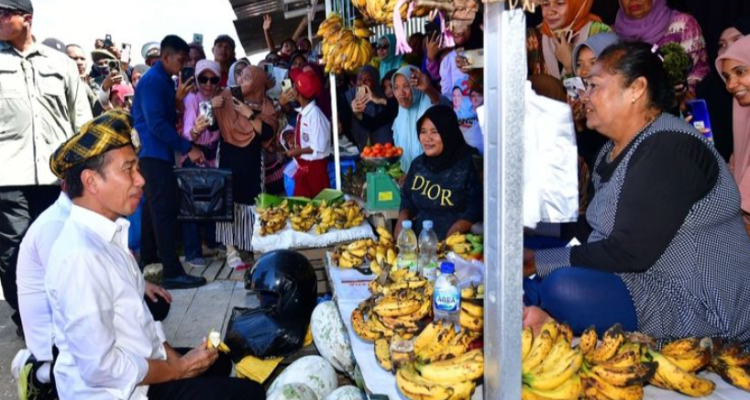 Jokowi Klaim Kenaikan Harga Beras RI Lebih Rendah dari Negara Lain