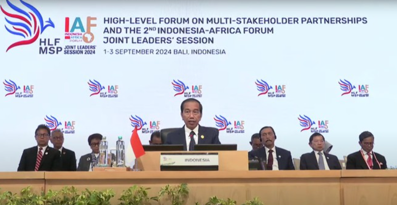 Jokowi Tekankan 4 Poin soal Pembangunan Negara Berkembang di Forum IAF 2024