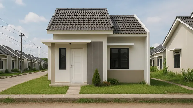 Ilustrasi rumah subsidi era Presiden Prabowo