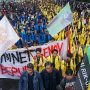 Ilustrasi, Aliansi BEM SI melakukan aksi demo Indonesia Cemas