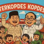 ilustrasi koperasi merah putih