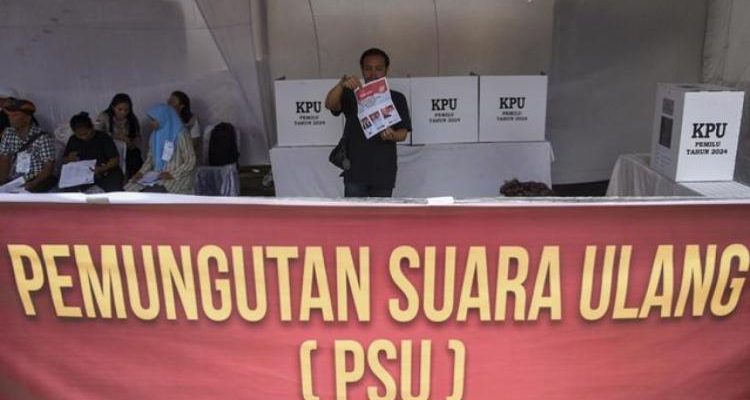 Ilustrasi Pemungutan Suara Ulang (PSU) di wilayah.