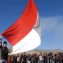 ilustrasi kesetiaan pada bendera merah putih