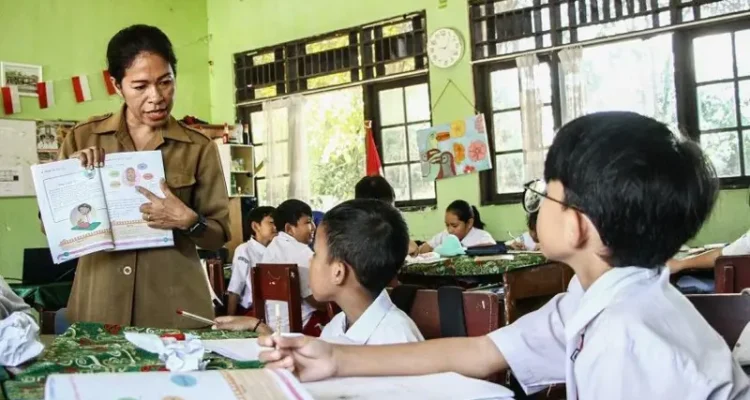 Ilustrasi situasi pendidikan di sekolah