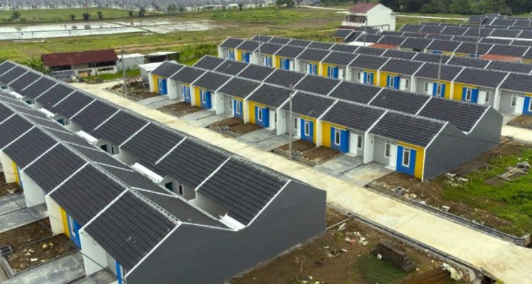 Ilustrasi rumah subsidi.