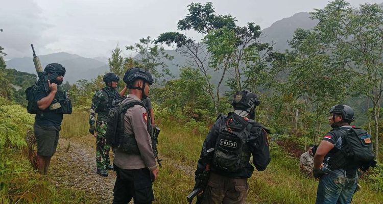 Satgas gabungan TNI melawan OPM