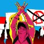 Ilustrasi Setop Provokasi dan Demo Anarkis.