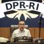 Wakil Ketua DPR Sufmi Dasco Ahmad menyampaikan keterangan saat bertemu dengan sejumlah elemen mahasiswa di Kompleks Parlemen, Senayan, Jakarta, Rabu (3/9/2025).