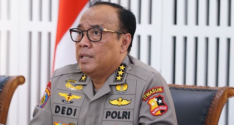Wakil Kepala Kepolisian RI (Wakapolri) Komjen Pol Dedi Prasetyo