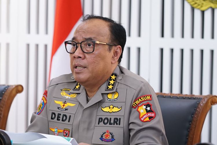 Wakil Kepala Kepolisian RI (Wakapolri) Komjen Pol Dedi Prasetyo