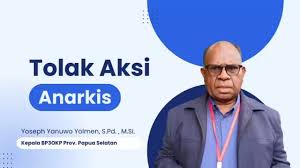 Kepala Badan Pengarah Percepatan Pembangunan Otonomi Khusus Papua (BP3OKP) Provinsi Papua Selatan, Yoseph Yanuwo Yolmen