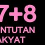 Tuntutan 17+8