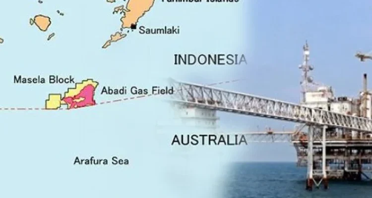 Ilustrasi Kilang LNG Masela