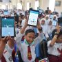 Ilustrasi digitalisasi sekolah